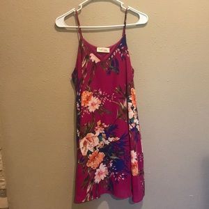Peach love California dress
